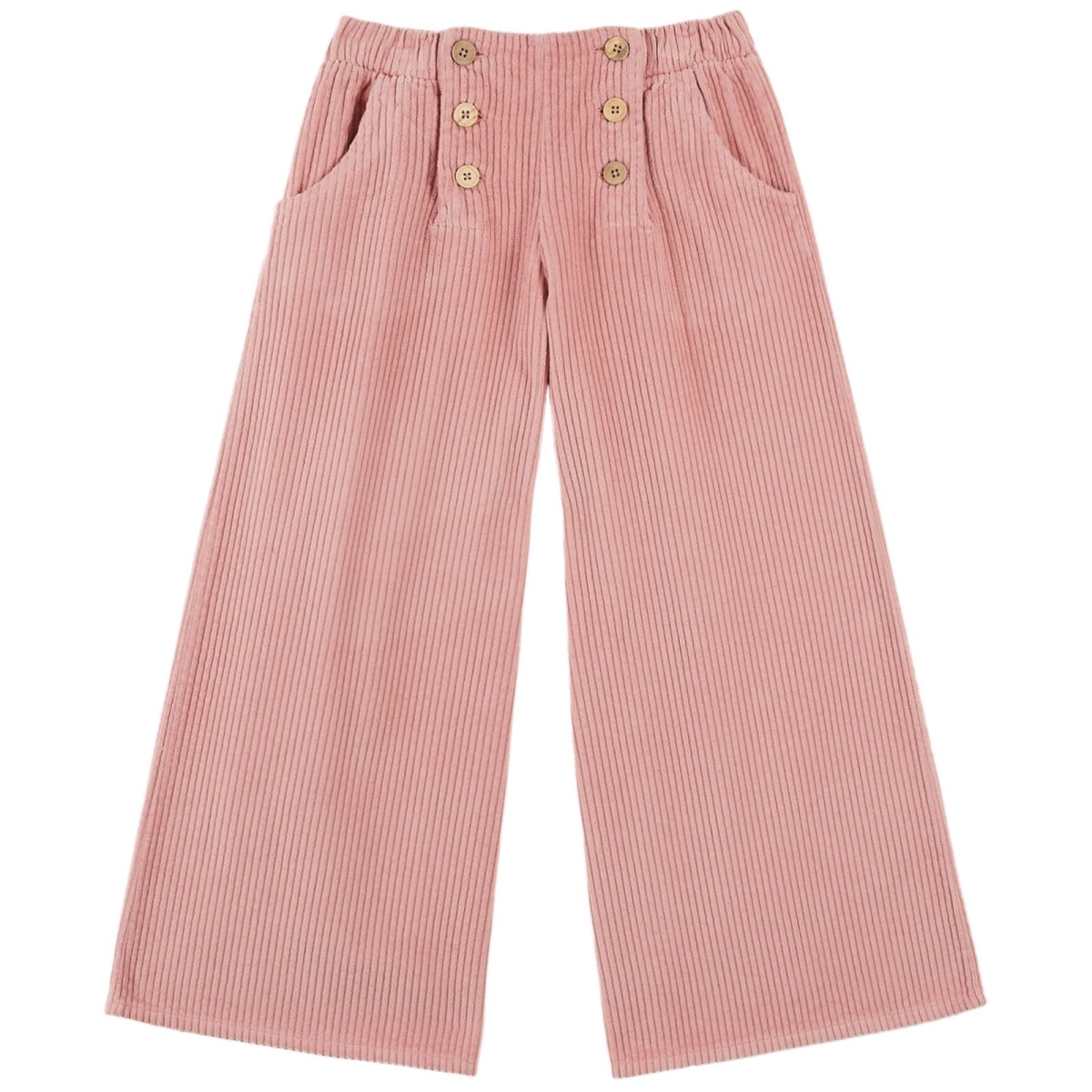 Emile et Ida Pont pantalón velours blush AA014