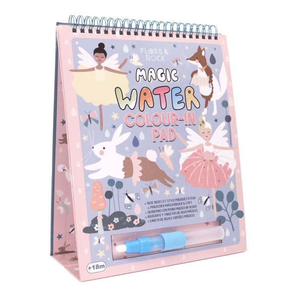 Floss & Rock Balet dancers Water Colouring Book with Pen and