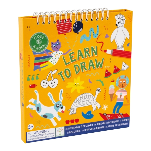 Floss & Rock Animals Children's Drawing Teaching Set 48P6039