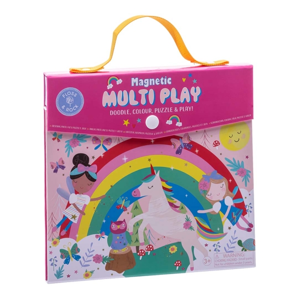 Floss & Rock Rainbow Fairies Set of Magnetic and Plastic Plays