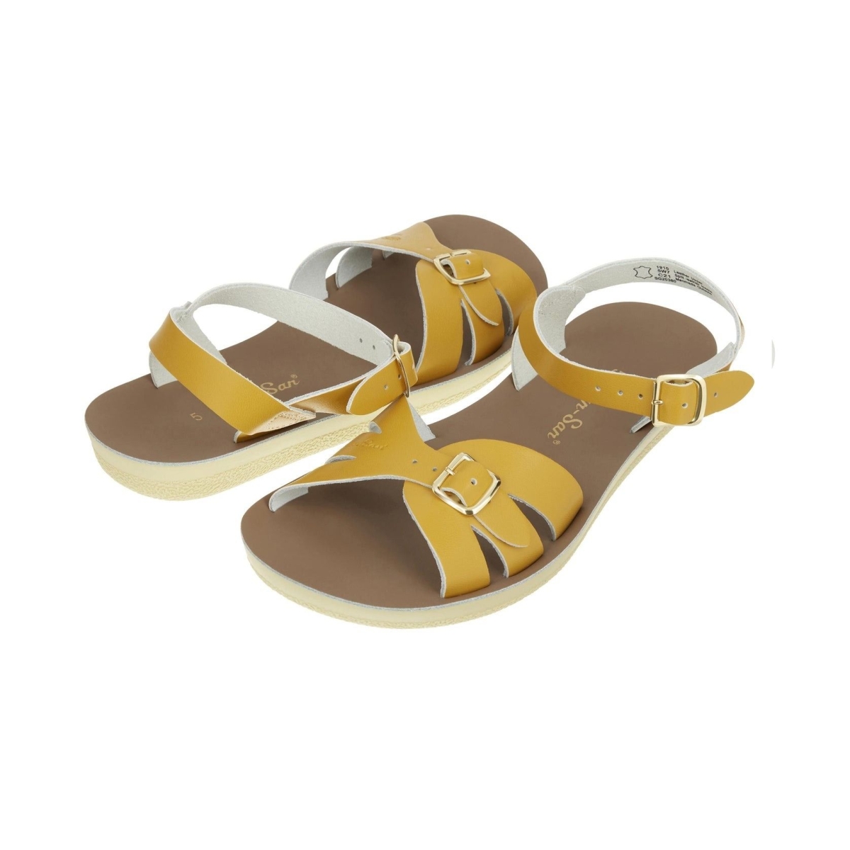 Salt Water Salt-Water Boardwalk sandals Mustard 