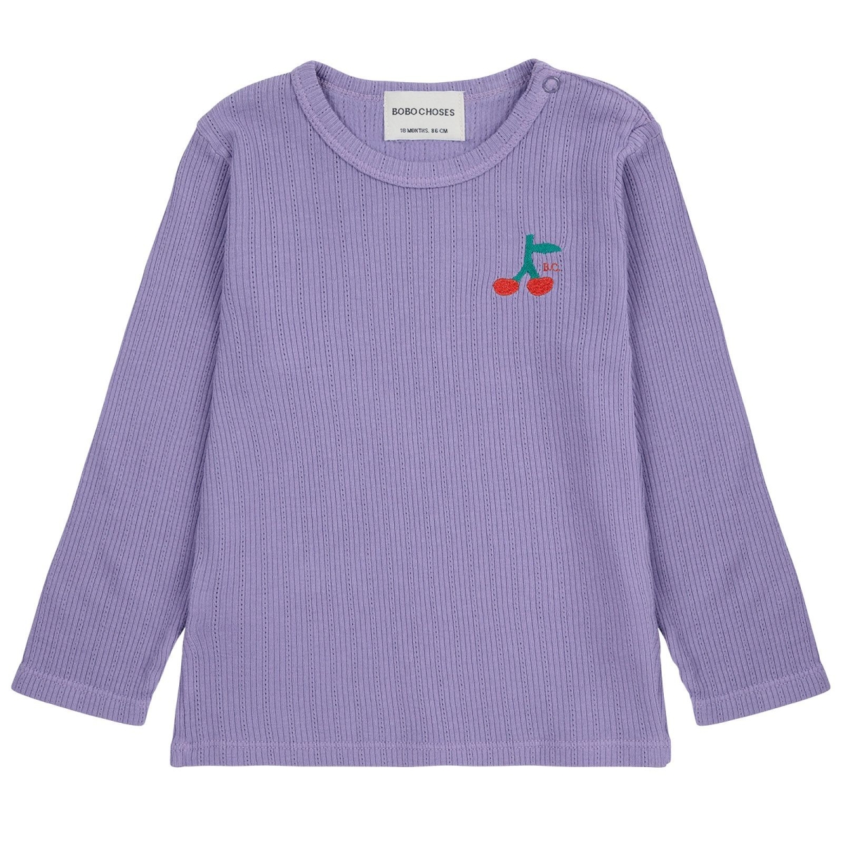 Bobo Choses Baby Cherry long sleeve tight T-shirt bobo choses