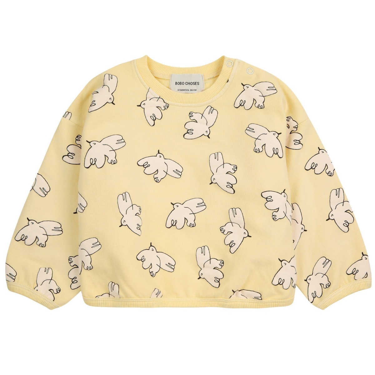 Bobo Choses Baby Freedom Bird sweatshirt bobo choses kids B224AB027