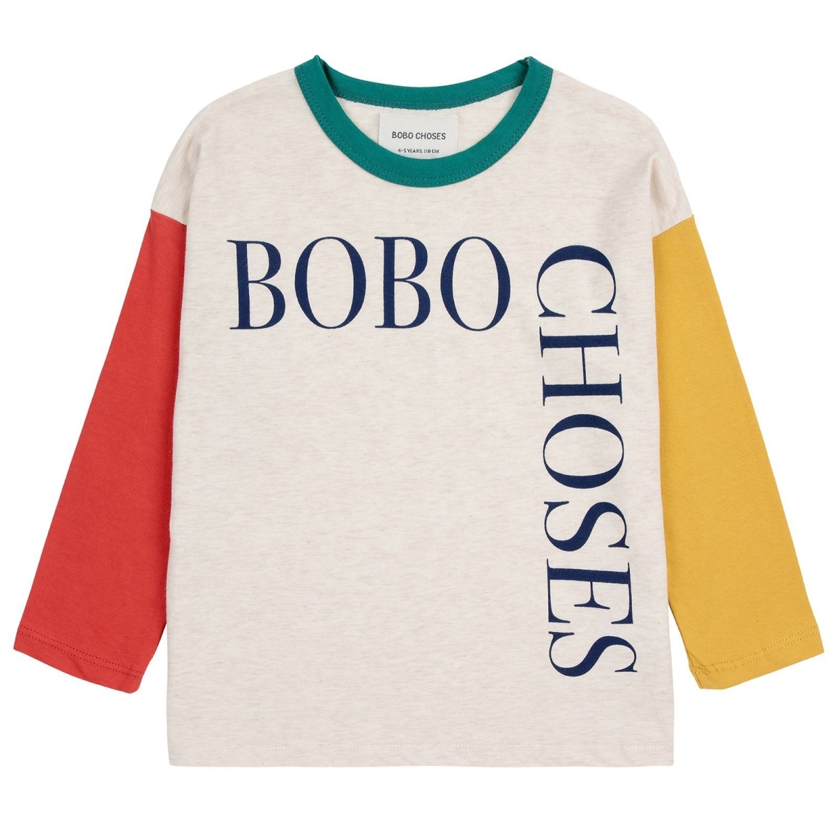 Bobo Choses Bobo Choses Square Color Block T-shirt bobo choses