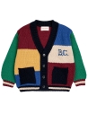 Bobo Choses B.C cardigan enfant vintage colour block B224AC121