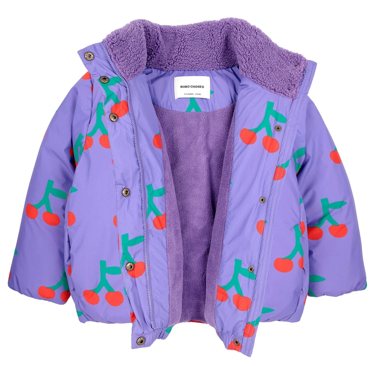 Bobo Choses Bobo Cherry all over anorak kids B224AC133