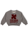 The New Society Space Sweater Mist Melange W24KJYSW10S18