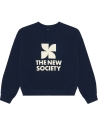 The New Society Space Woman Sweater Midnight Navy W24WJYSW4S16