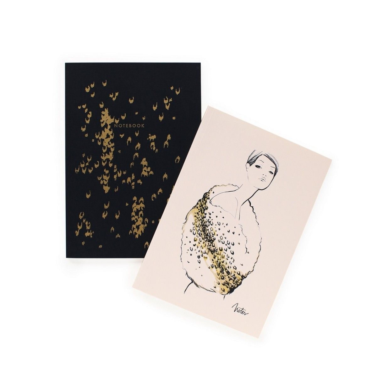Rifle Paper Co. Set of 2 notebooks Leopard RPC-NOTEBOOKS-3640 