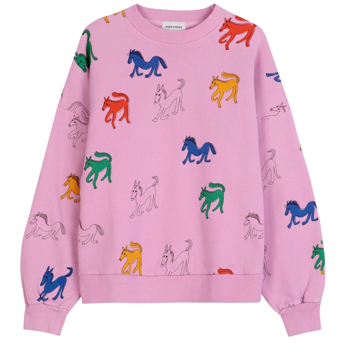 Bobo Choses Bluza Wonder Horse printed Adult B224AD017 