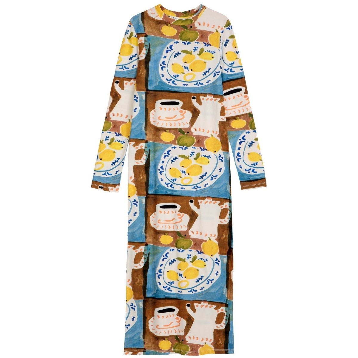 Bobo Choses Abstract Tea Time printed bodycon dress Adult