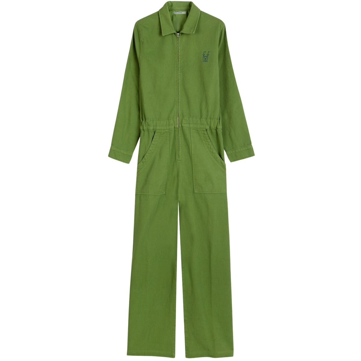 Bobo Choses Faraway Castle embroidered zipped jumpsuit Adult