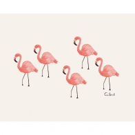 Rifle Paper Co. Impression d'art Flamant rose RPC-CARD-3643