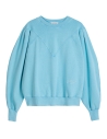 Bobo Choses Light blue detailed sweatshirt Adult B224AD025