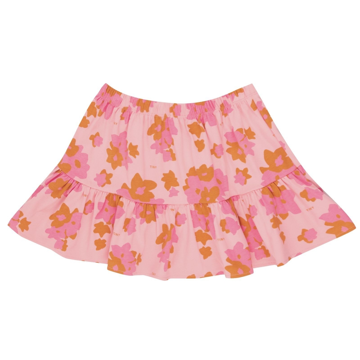 Tiny Cottons Peach Flower Skirt AW24-010-P17