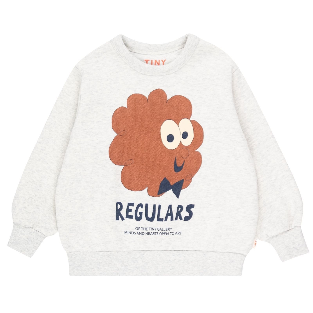 Tiny Cottons Sweatshirt Regulars Light Grey Heather AW24-117-L65