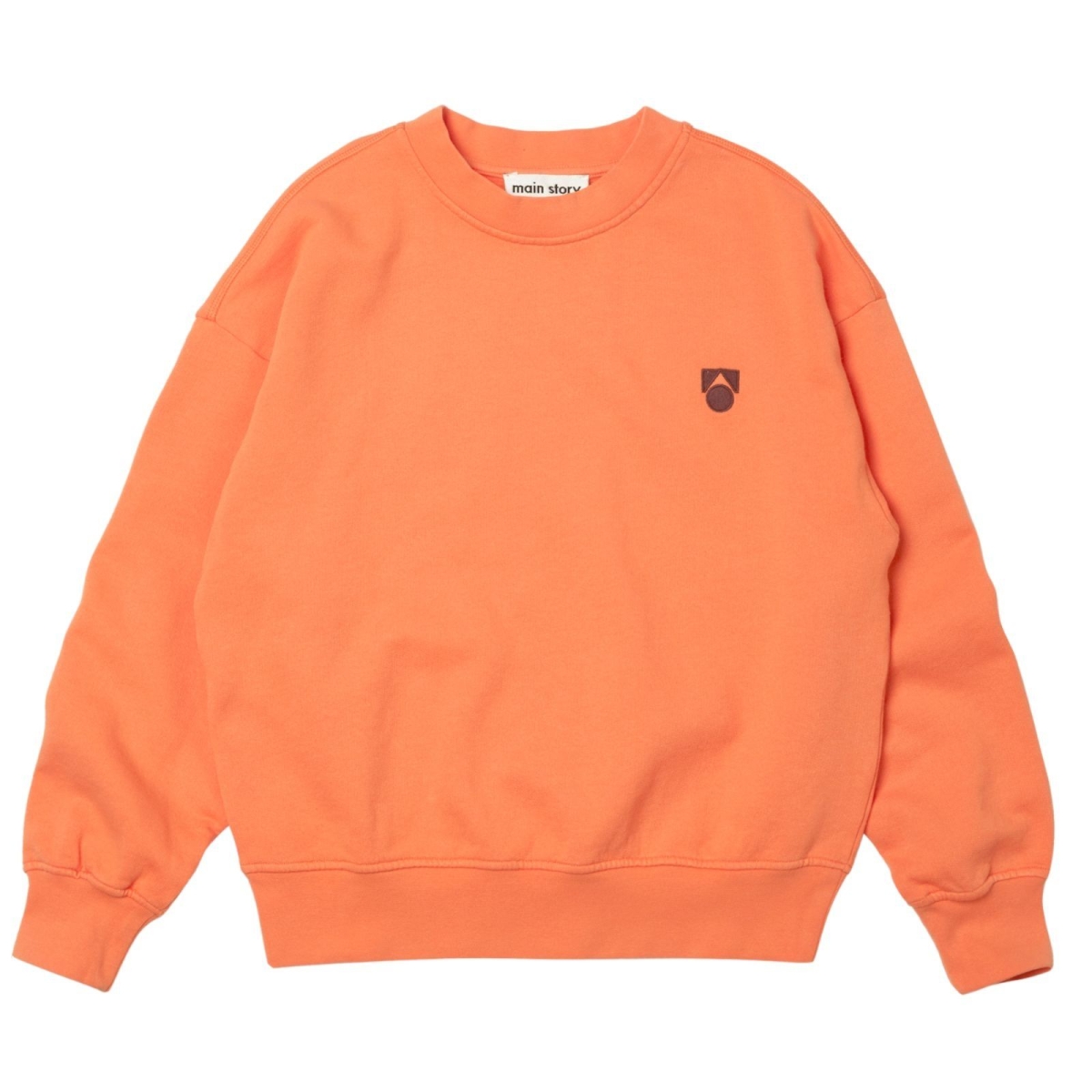 Main Story Bubble Sweatshirt Sunset Fleece AW24MS185 