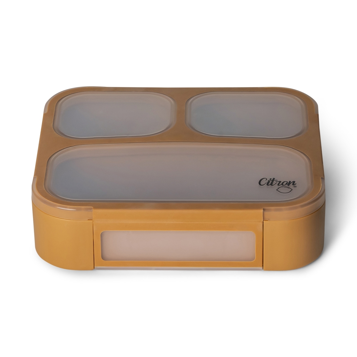 Citron Lunch Box with Cutlery Caramel 001537