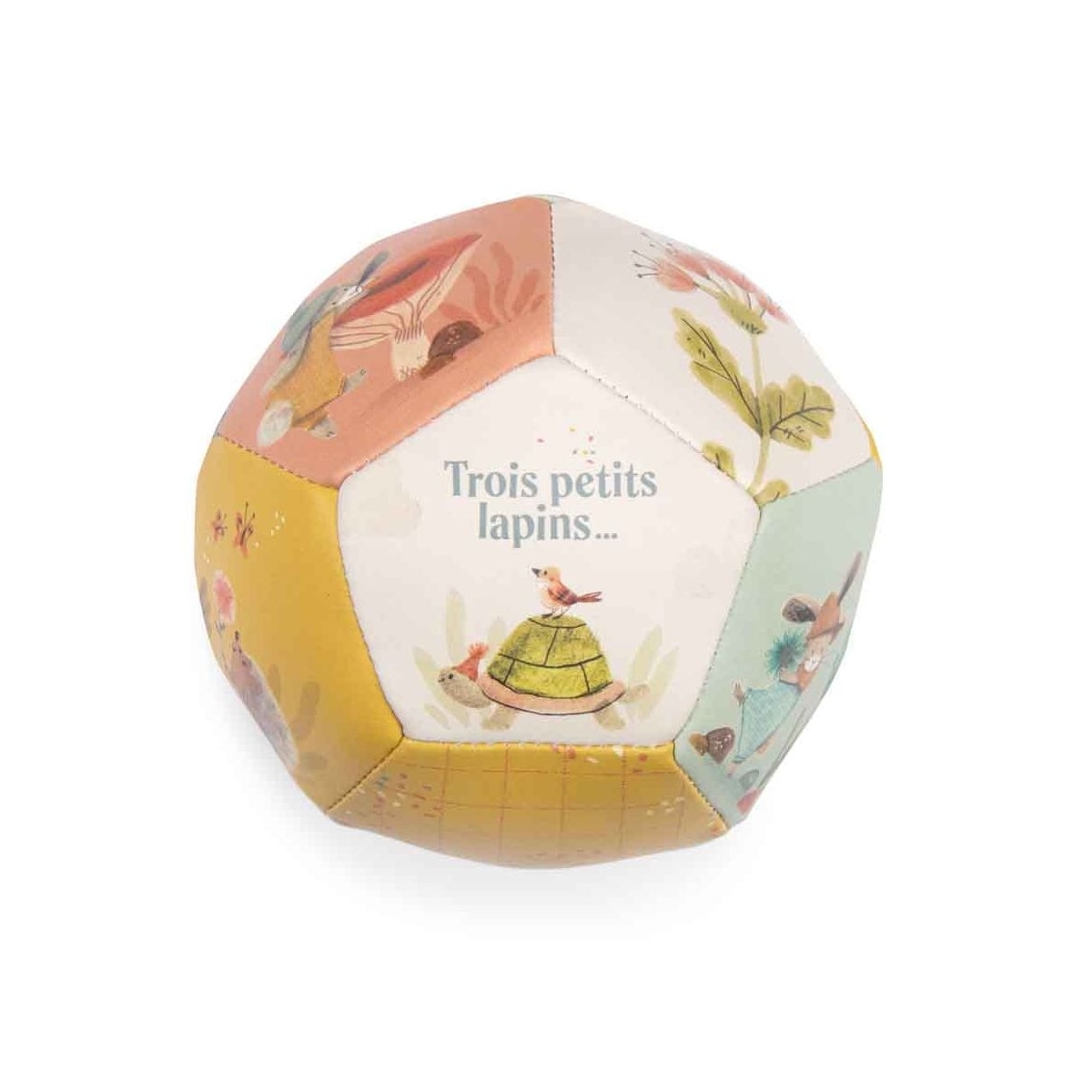 Moulin Roty Pelota blanda Trois Petits Lapins 10 cm dia 678510