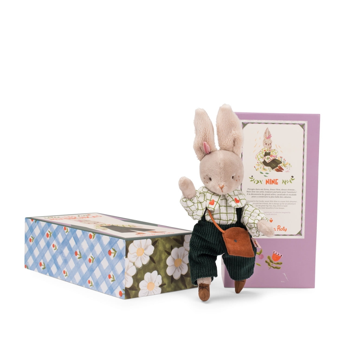 Moulin Roty Nine Rabbits in a Decorative Box Les Minouchkas 681027