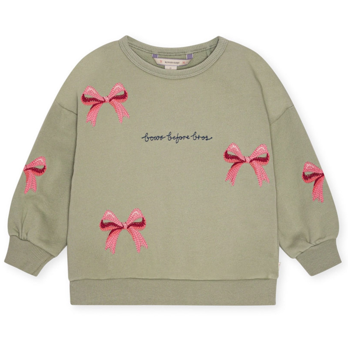 Konges Slojd Lou Bow Sweatshirt Tea KS101561 