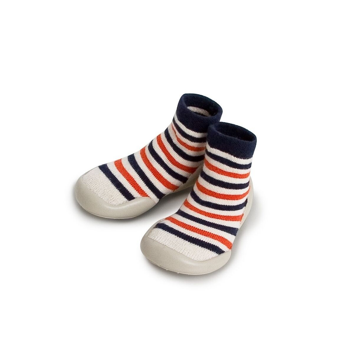 Collégien Slipper Socks Marine Stripes colorful stripes  