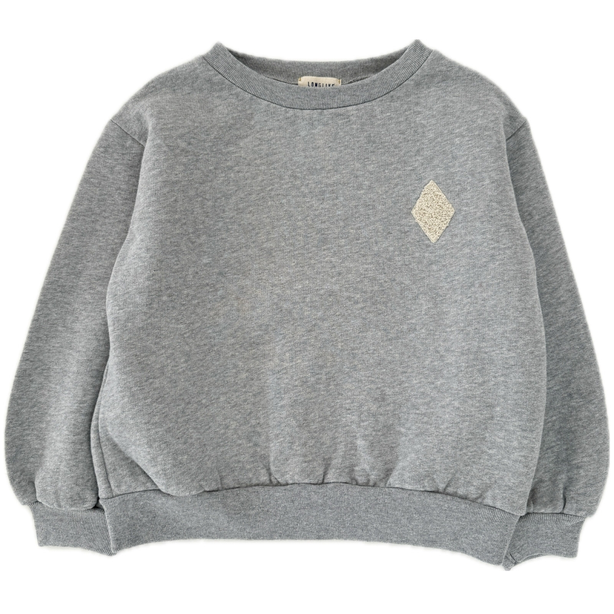 Longlivethequeen Sweatshirt gris marbre 24216-1110