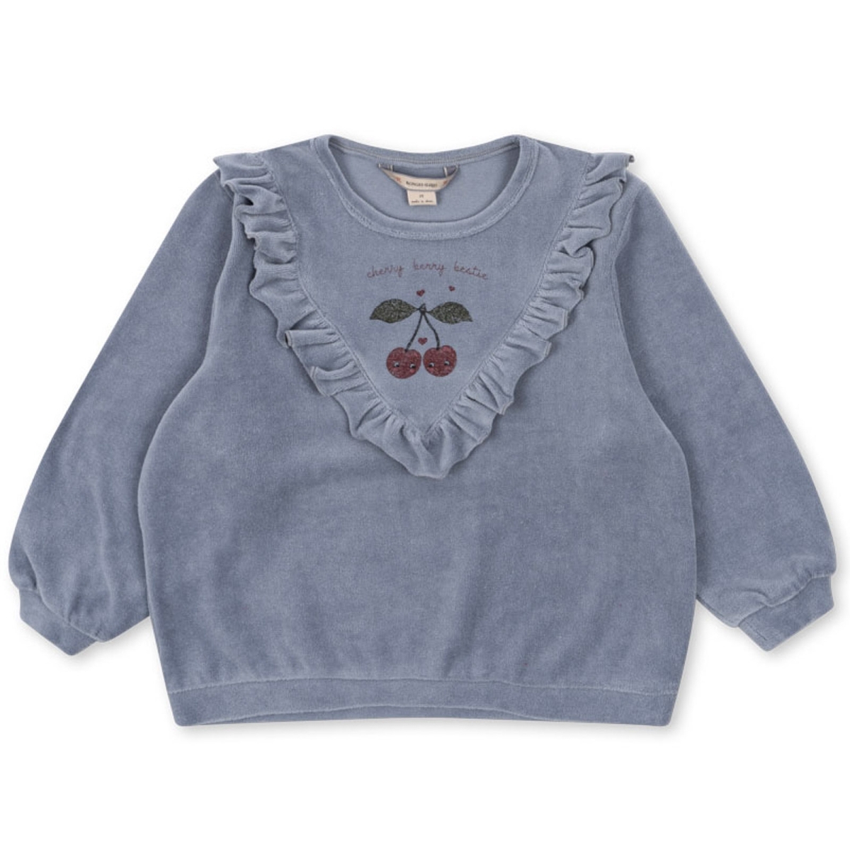 Konges Slojd Sweatshirt Wally With Frills Tradewinds KS101731