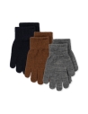 Konges Slojd 3 paires de gants Filla Minuit KS101220