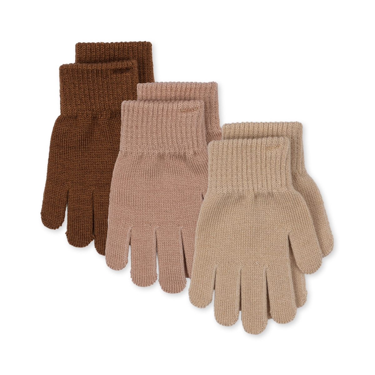 Konges Slojd 3 paires de gants Filla Sorbet KS101220