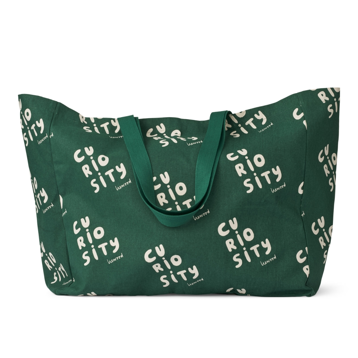 Liewood Maxi tote bag curiosidad/verde jardín LW14739 