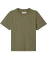 American Vintage Camiseta infantil Gamipy Khaki KGAMI02ABH24