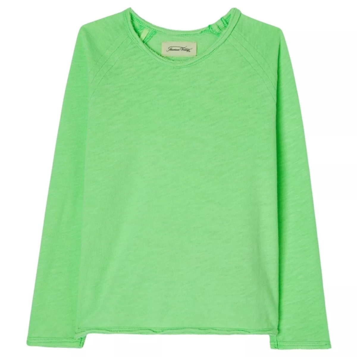 American Vintage Blusa infantil verde sonoma KSON02BGH24