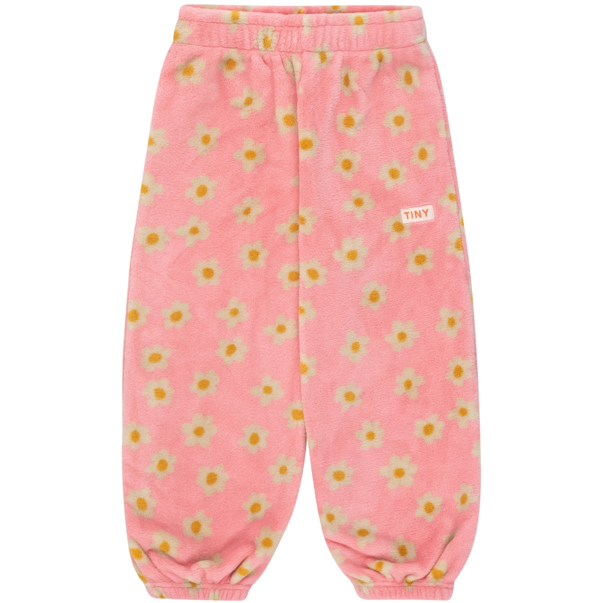 Tiny Cottons Daisies Polar Sweatpant Pink AW24-314