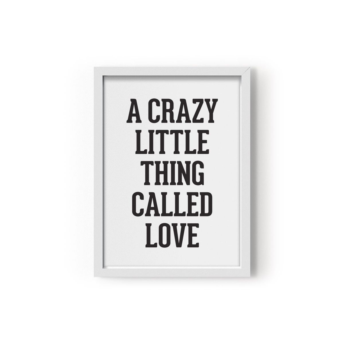 Eef Lillemor Plakat A Crazy Little Thing Called Love  