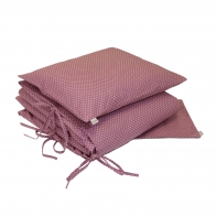 Numero 74 Housse de couette Med Dots rose N74Duvet