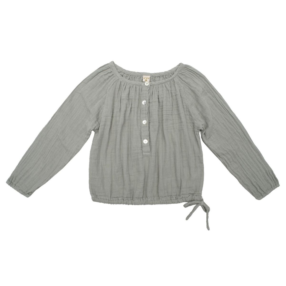 Numero 74 - Shirt Naia silver grey - ブラウスとTシャツ - 
