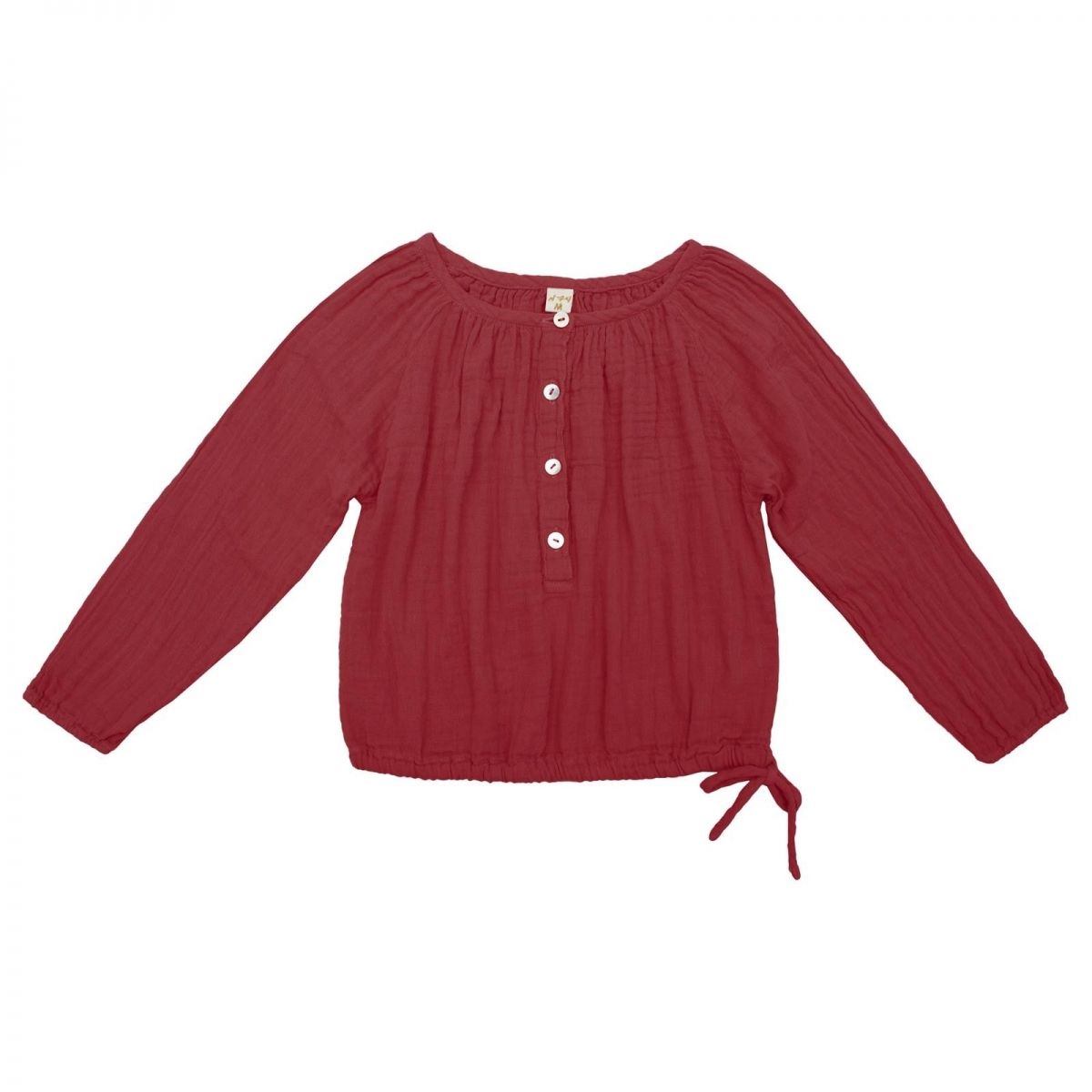 Numero 74 - Shirt Naia ruby red - Blouses and T-shirts - 
