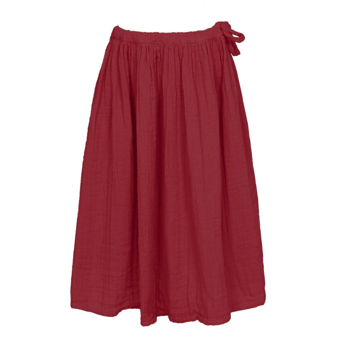 Numero 74 Skirt for girls Ava long ruby red  