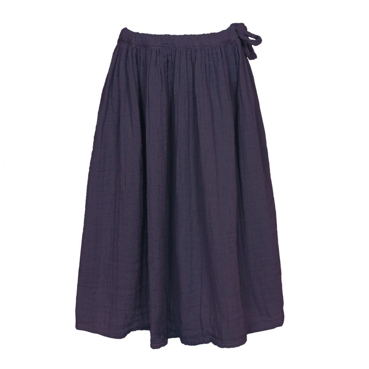 Numero 74 - Skirt for girls Ava long sweet aubergine - Faldas y