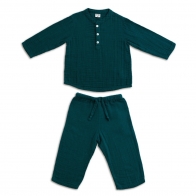 Numero 74 Suit Dan shirt & pants teal blue 