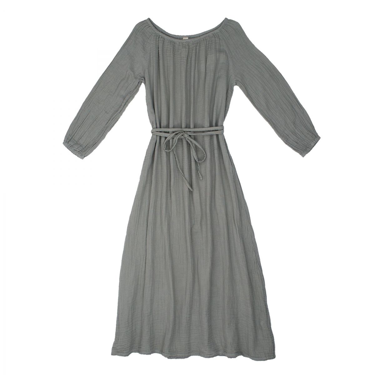 Numero 74 Dress for mum Nina long silver grey 