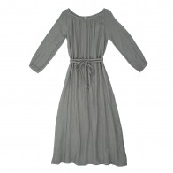 Numero 74 Dress for mum Nina long silver grey N74NinaLongMum