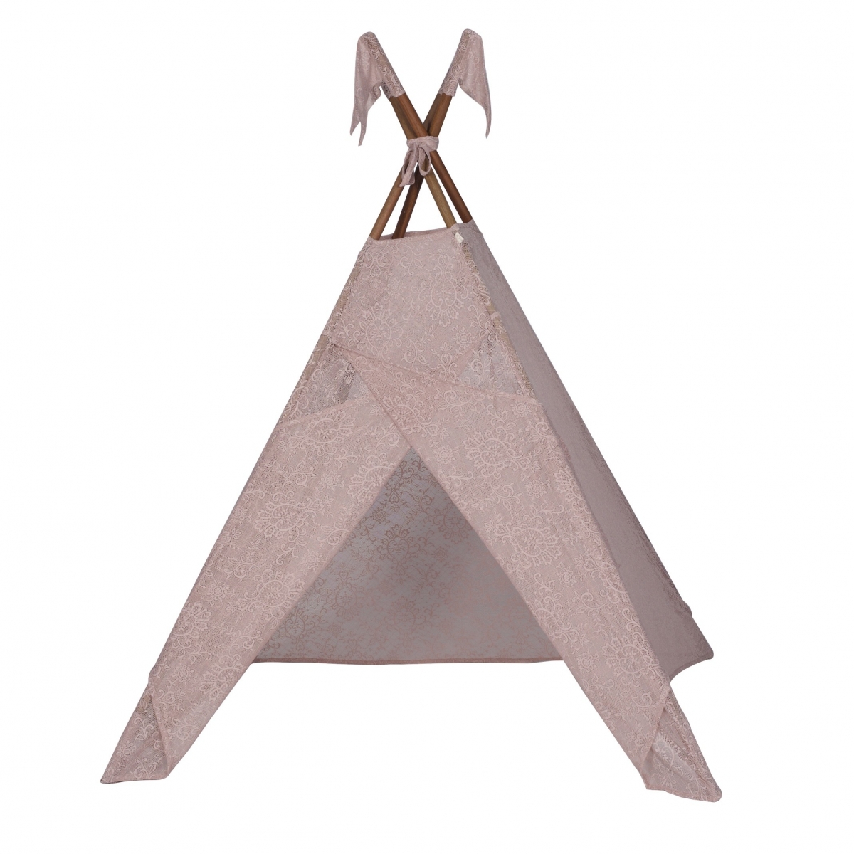Numero 74 - Tipi Tent Lace Baroque Dusty Pink - Canopies & Bed Drapes - 7400000089297 