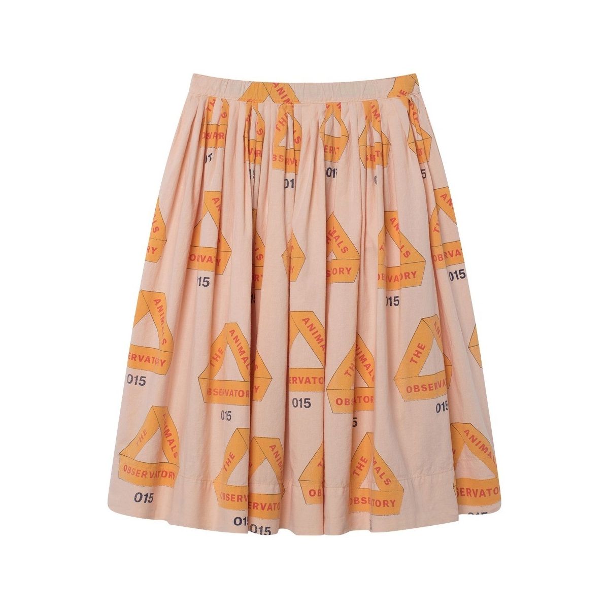 The Animals Observatory Jellyfish Kids Skirt Rose Triangles