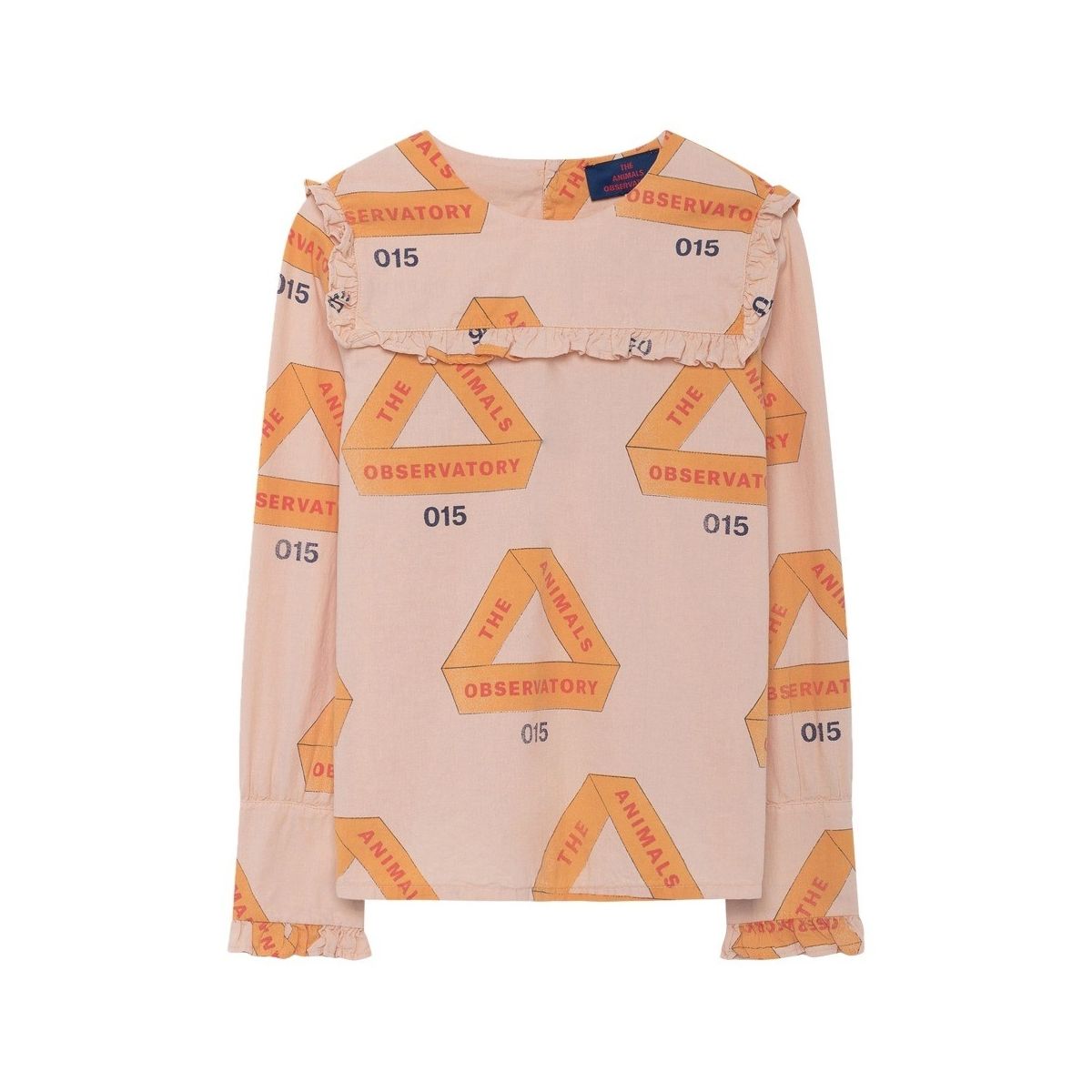 The Animals Observatory Gadfly Kids Shirt Rose Triangles