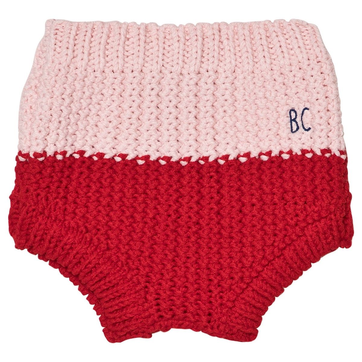 Bobo Choses - Red Knitted Culotte - Bloomers & Shorts - 218236 408 