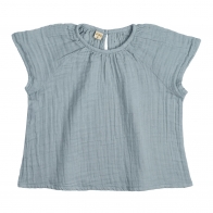 Numero 74 Clara Top bleu doux N74ClaraTop