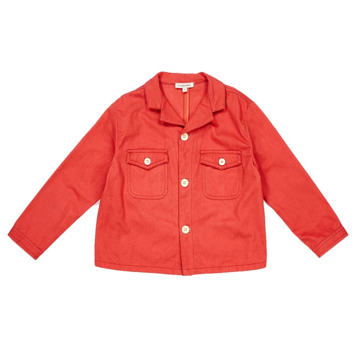 Caramel Baby & Child Jacket Yarrow Rose Peach red S199RP 