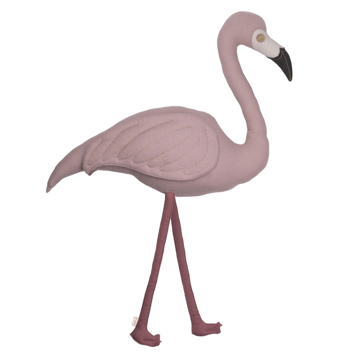 Numero 74 Polly Flamingo Cushion Toy dusty pink 7400000126855 